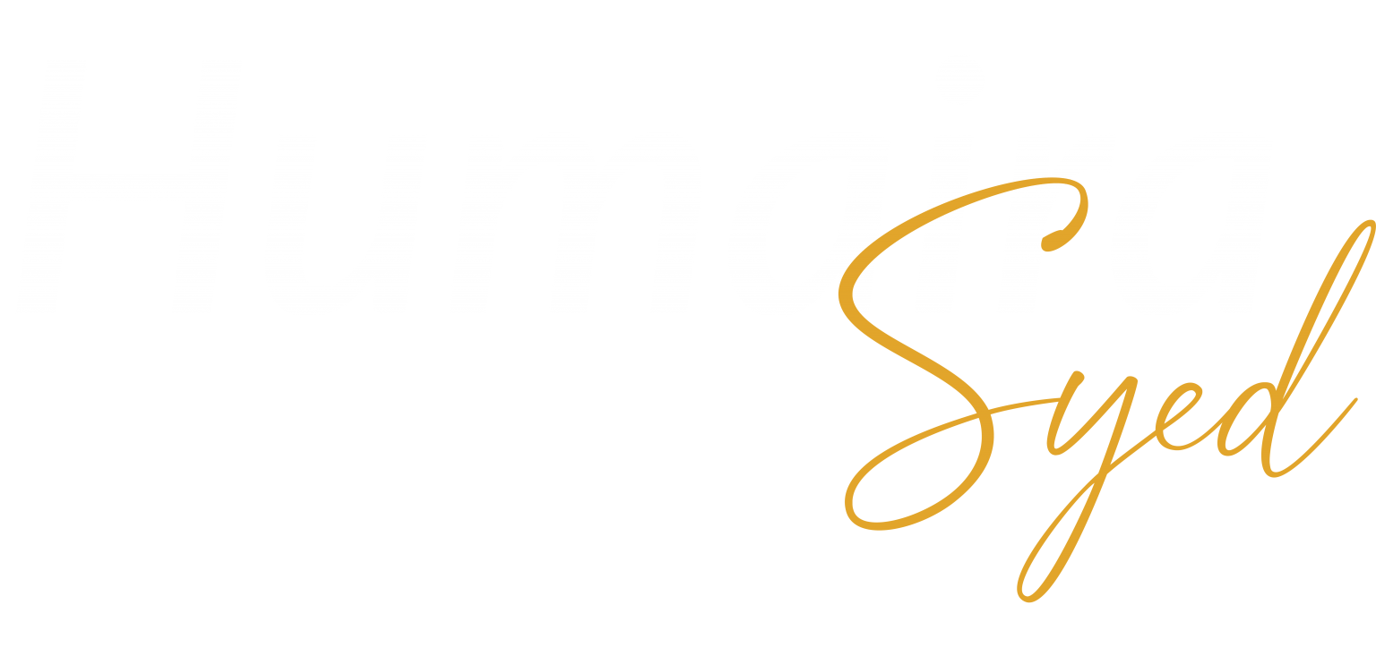Humaira Syed Official Logo (White)